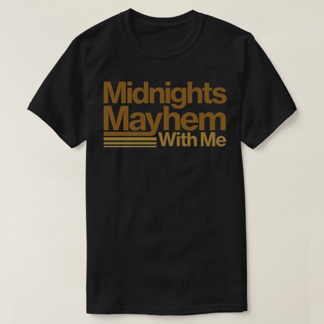 Midnight Mayhem design TShirt T Shirt (Design framsida)