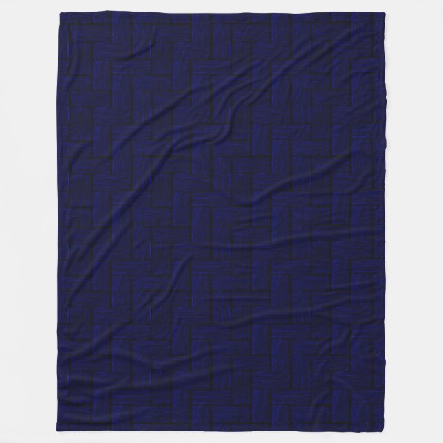Midnight Maze Blanket Fleecefilt (Framsidan)