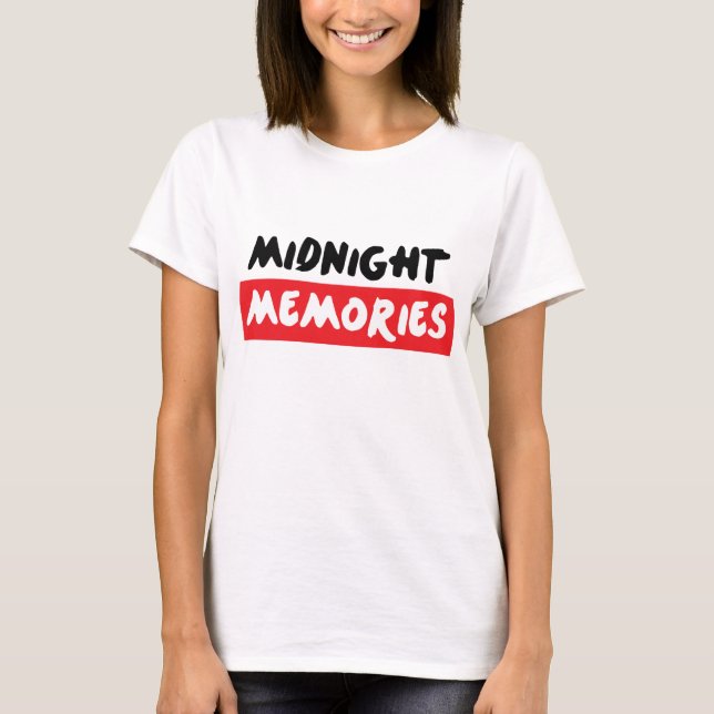 Midnight Memories T-Shirt, Påstående Tee (Framsida)