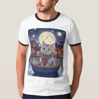 Midnight Meowgic * Lunar Voyage * Dreamy Drifter T Shirt