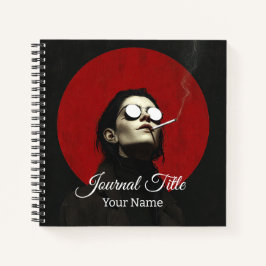 Midnight Mist Journal — Anpassat namn och titel