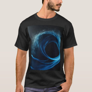 "Midnight Mist: Manar röke Veil Black T-Shirt" T Shirt