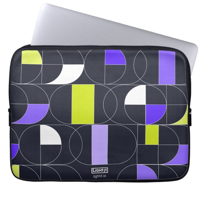Midnight Mosaic Laptop sleeve (Framsidan)