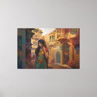 Midnight Musings, by artist Bella Catza Canvastryck