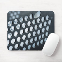 Midnight Navy Blå Ocean Ripple Minimalist Musmatta