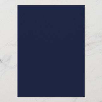 Midnight Navy Blue Solid Color Meny
