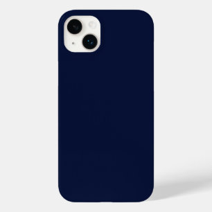 Midnight Navy Blue Solid Färg