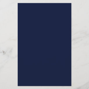 Midnight Navy Blue Solid Färg Flygblad