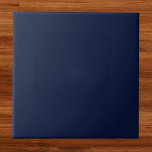Midnight Navy Blue Solid Färg Kakelplatta<br><div class="desc">Midnight Navy Blue Solid Färg</div>