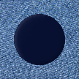 Midnight Navy Blue Solid Färg Knapp