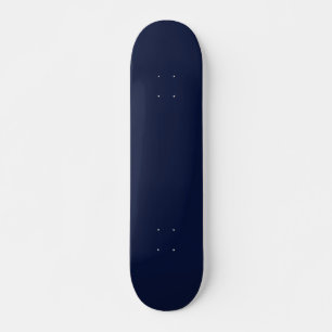 Midnight Navy Blue Solid Färg Mini Skateboard Bräda 18,5 Cm