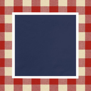Midnight Navy Blue Solid Färg Pappersservett