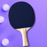 Midnight Navy Blue Solid Färg Pingisracket<br><div class="desc">Upptäck hur elegant Midnight Navy Blue är, en fångande marinblått som framkallar ett serenmystiskt mysterium från midnight himmel och havets djupa djup. Denna sofistikerade nyans ger en aning enigma och lugn, Perfekt för att lägga till ett subtivt men otrevligt påstående, detta färg integreras sömlöst i både modern och klassisk estetik....</div>
