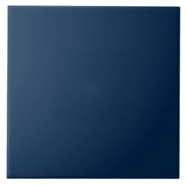 Midnight Navy, Deep Ocean Blue | #002448 Kakelplatta