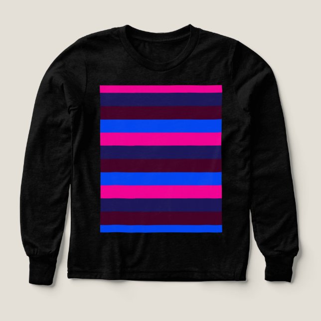 Midnight neonränder t shirt (Design framsida)