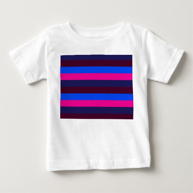 Midnight neonränder t shirt (Framsida)