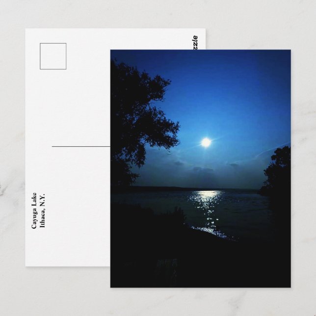 MIDNIGHT PÅ SJÖ VYKORT (Fram/baksida)