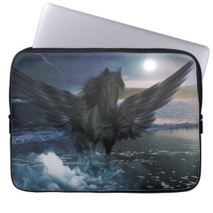 Midnight Pegasus Electronics Bag Laptop Fodral