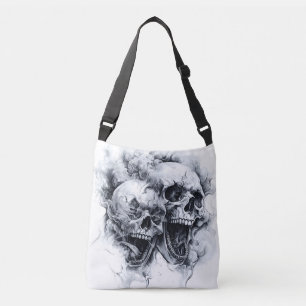 Midnight Phantom Skull Axelväska