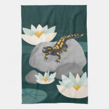 Midnight Pond Fire Salamander