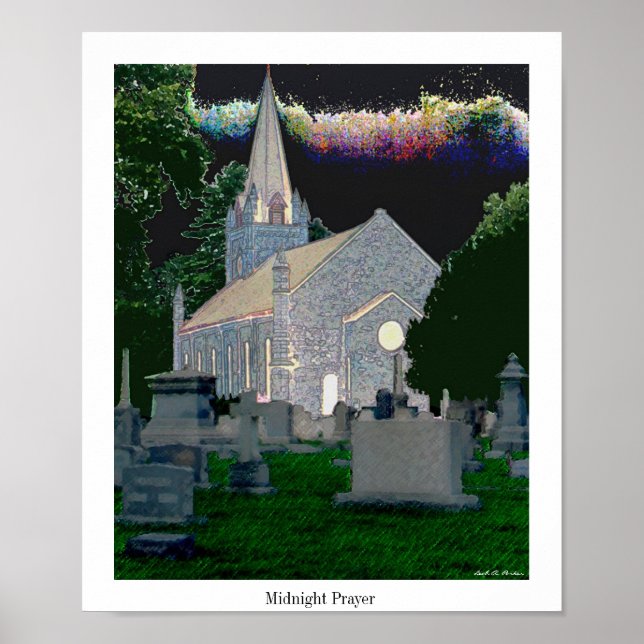 Midnight Prayer Poster (Framsidan)