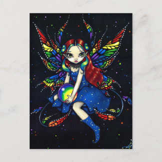 "Midnight Rainbow" vykort