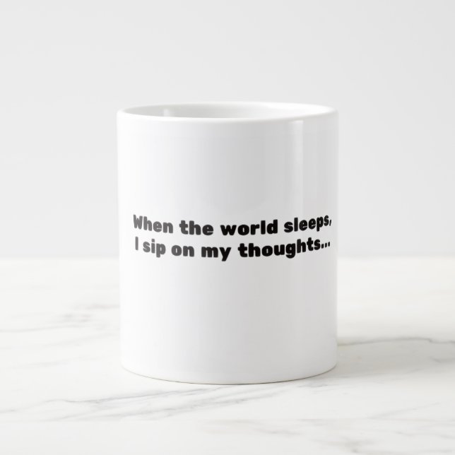 “Midnight Reflections” Jumbo Mugg (Framsidan)