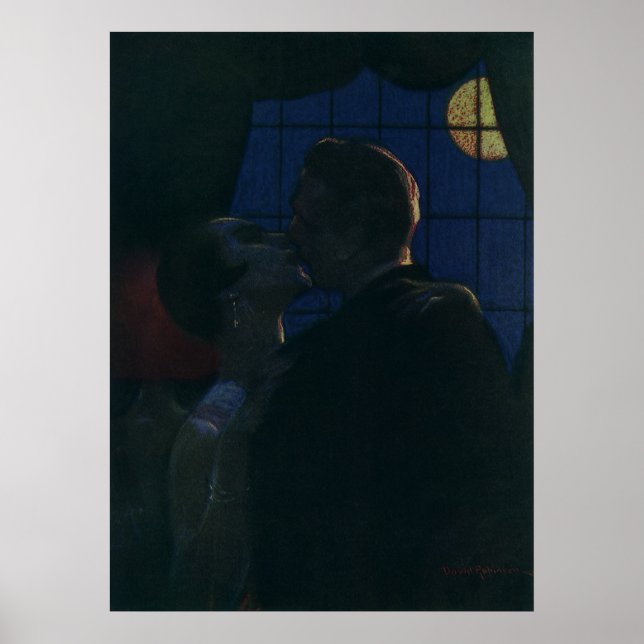 Midnight Rendezvous, Älskare av helmånen Poster (Framsidan)