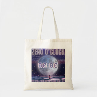 Midnight Reset Canvas Tote Bag Tygkasse