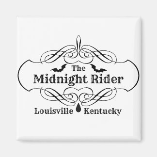 Midnight Rider-Logotypen Magnet