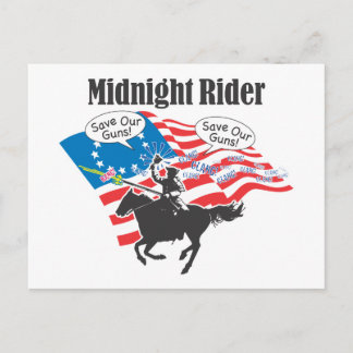 Midnight Rider Vykort