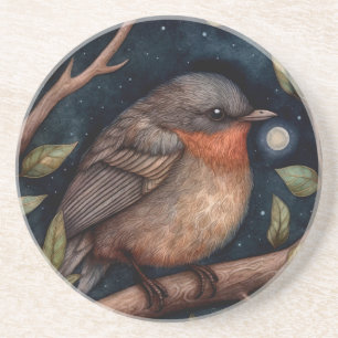 Midnight Robin Sandstone Underlägg