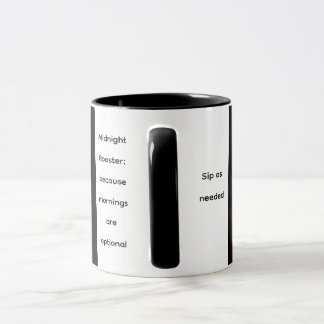 Midnight Rooster Kaffemugg