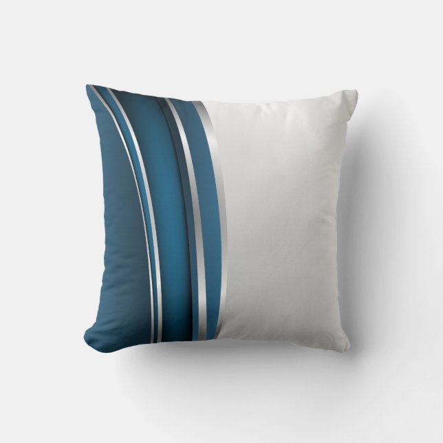Midnight Silver American MoJo Pillow Kudde (Framsida)