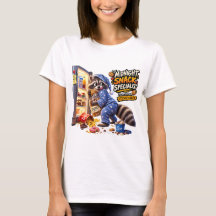 Midnight Snack Specialist Rolig T-Shirt Med Tvättb