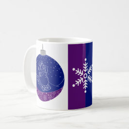 Midnight Snögubbe Kaffemugg