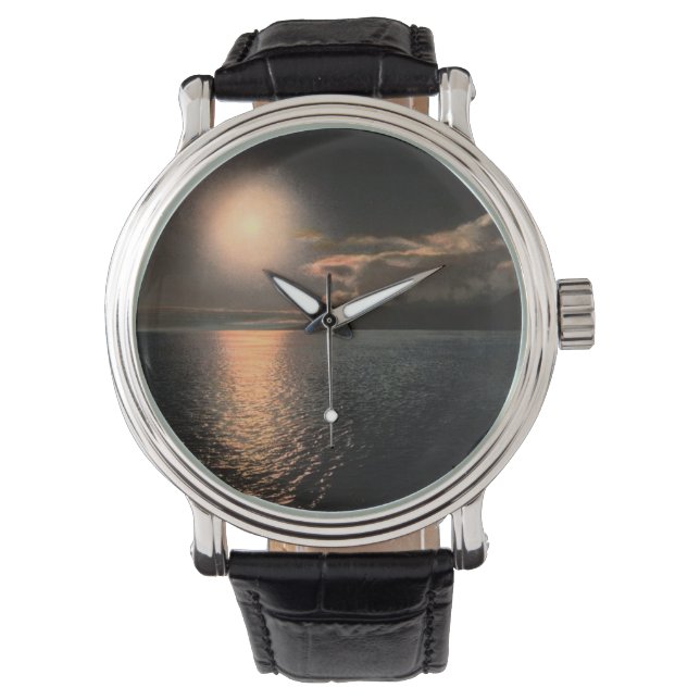 Midnight Sol Armbandsur (Framsida)