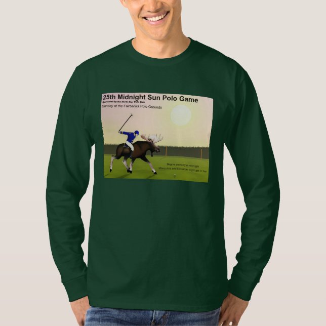 Midnight Sol Polo Tee Shirt (Framsida)