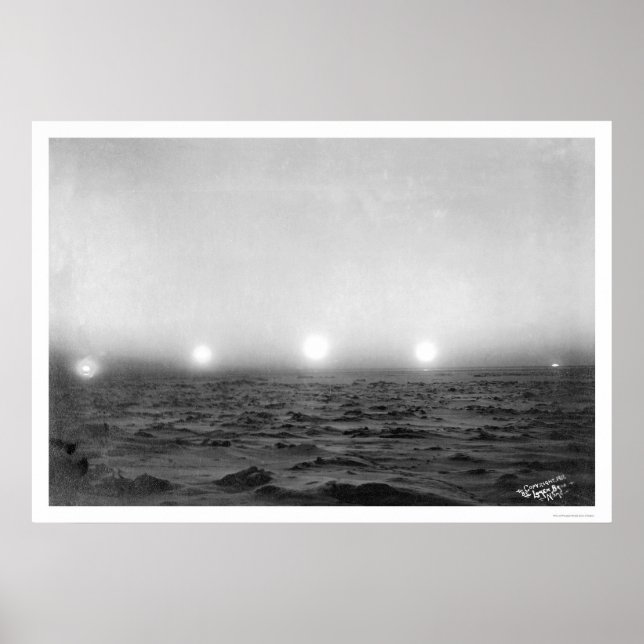 Midnight Sol Time Lapse 1911 Poster (Framsidan)