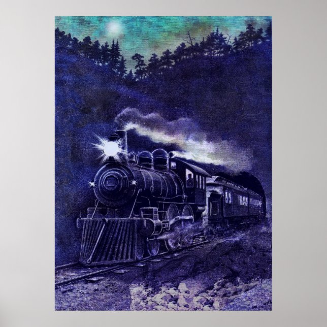 Midnight Tåg Poster (Framsidan)