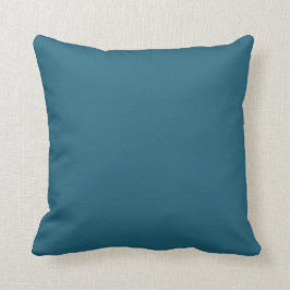 Midnight Teal Solid Kudd Kudde