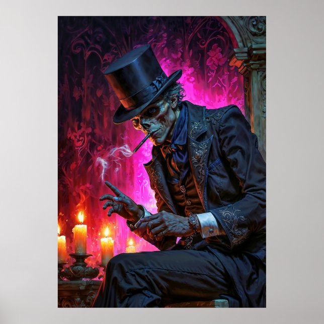 Midnight Toast with the Baron Samedi Poster (Framsidan)