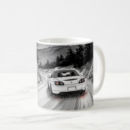 Midnight Touge-körning: S2K Manga Edition Kaffemugg