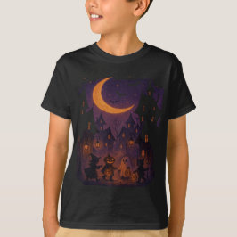"Midnight Trick or Treat: a Haunted Halloween Tee