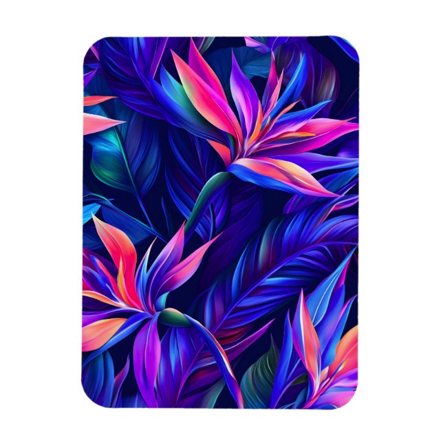 Midnight Tropical Rainforest Magnet (Vertikal)
