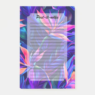 Midnight Tropical Rainforest Post-it Block