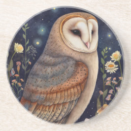 Midnight Uggla Sandstone Underlägg