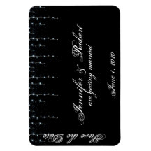 Midnight Vineyard Bröllop spara datum