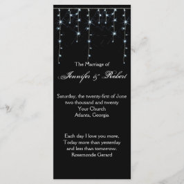 Midnight Vineyard Bröllopsprogram Program