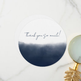 Midnight Watercolor Tack Kort